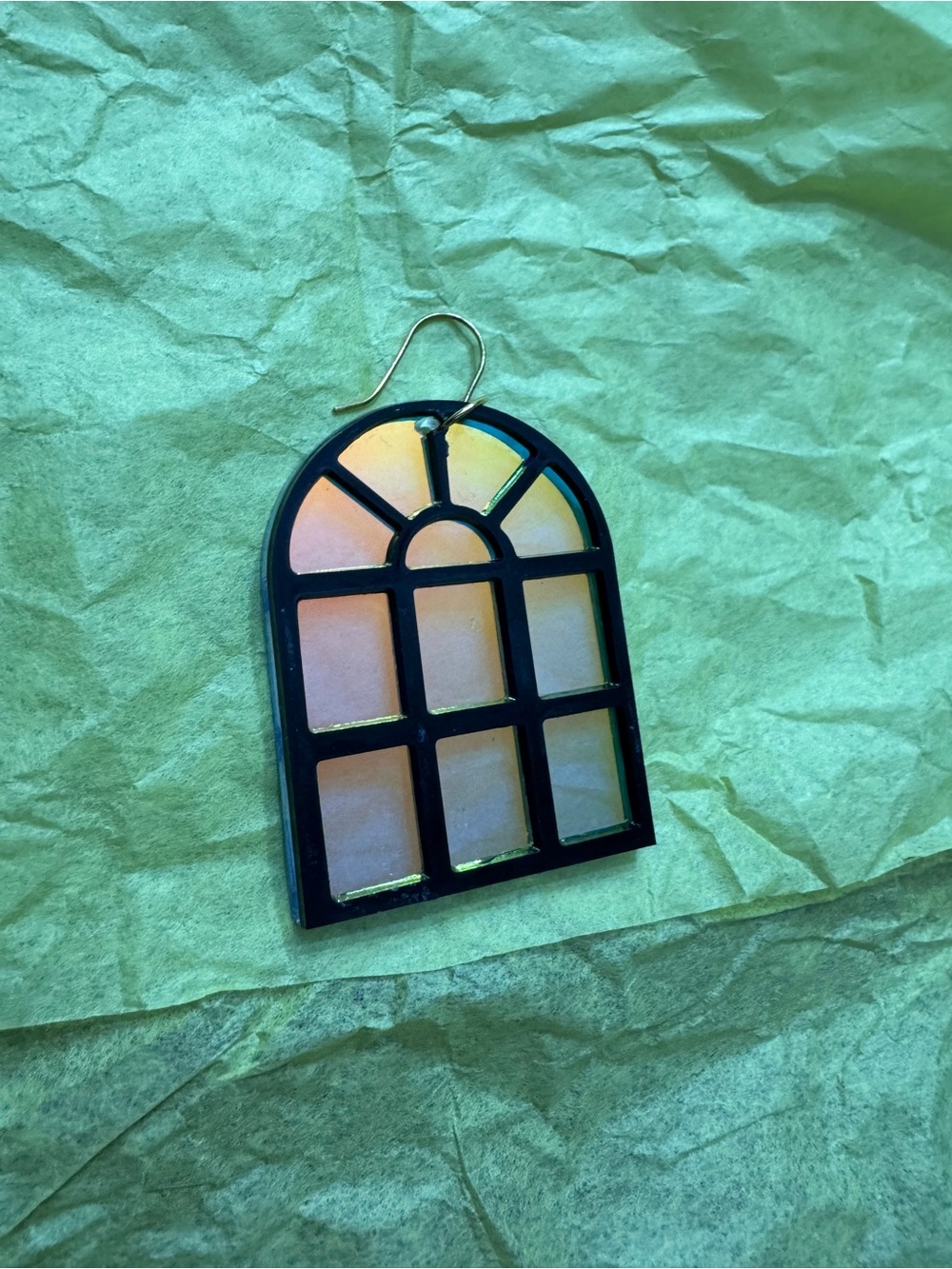 Gothic Window-Style Statement Earrings - Picture 7 of 13